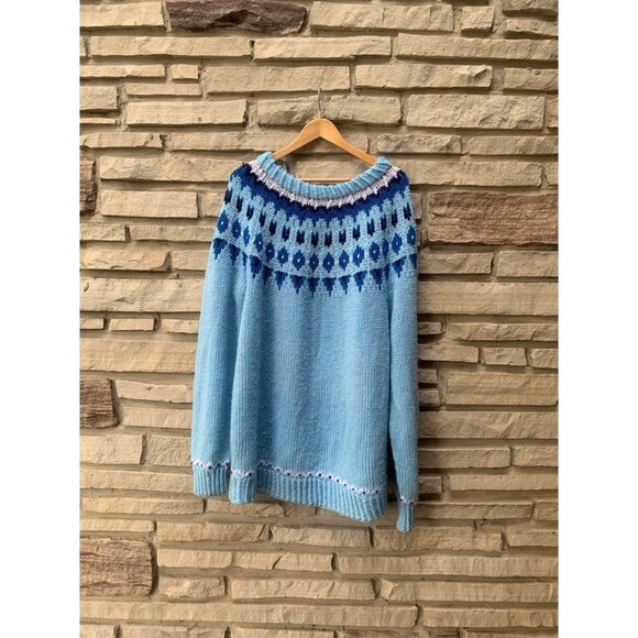 Handmade XXL Knit Sweater - Picture 1 of 2